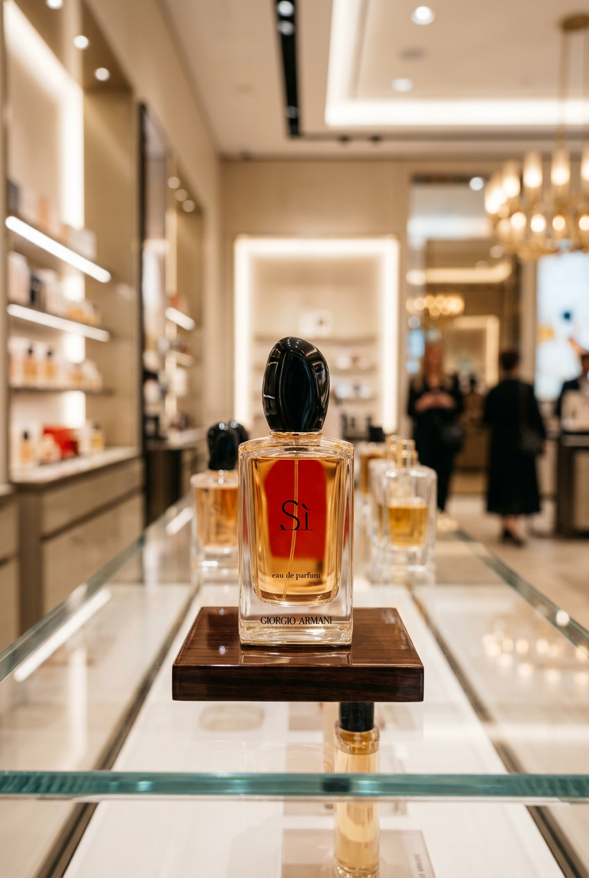 Armani Si Store Counter