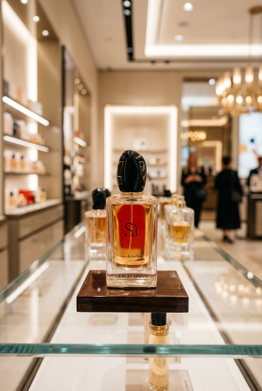 Armani Si Store Counter