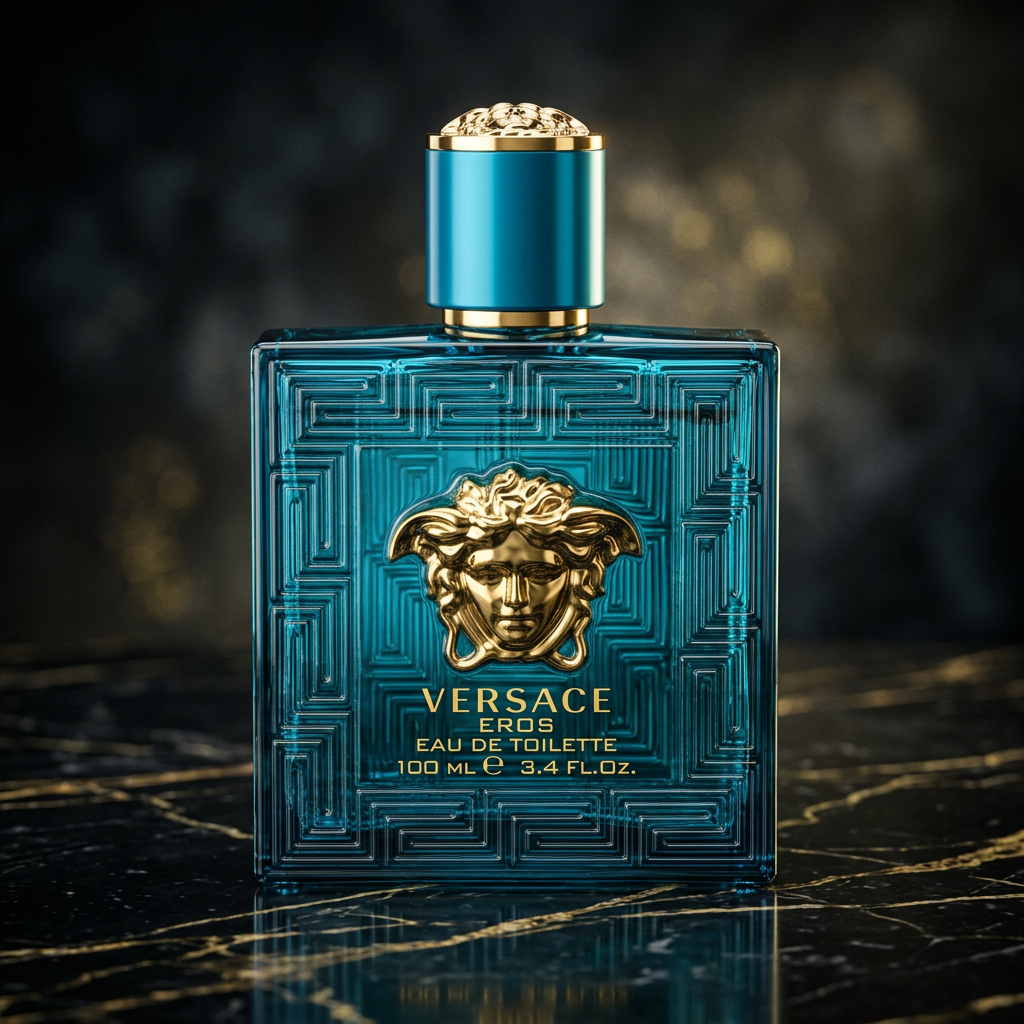 Versace Eros Front Black Marble